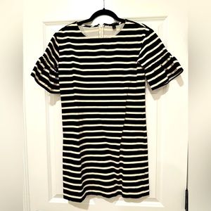 EUC Jcrew striped dress